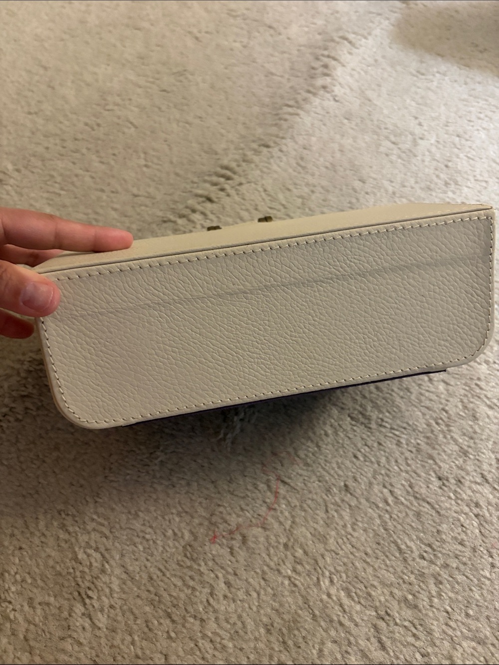 Pottery Barn Cream Jewelry Box - Picture 4 of 12